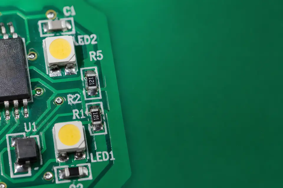 งานออกแบบ PCB พร้อม Silkscreen อ้างอิงอุปกรณ์